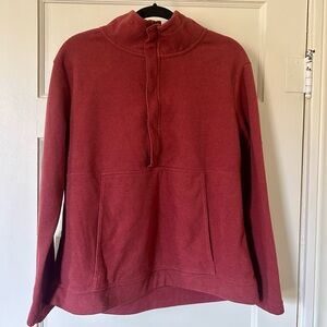 Avalanche Women’s Turtleneck Sweater in Red